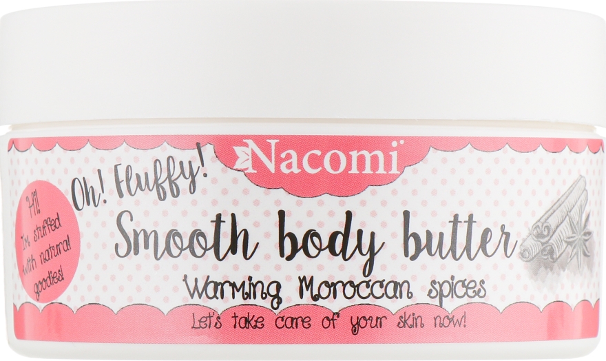 Масло для тела "Теплые марокканские специи" - Nacomi Smooth Body Butter Warming Moroccan Spices — фото N2