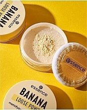 Бананова пудра для обличчя - Essence Banana Loose Powder — фото N5