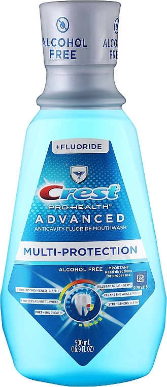 Ополіскувач для порожнини рота - Crest Pro-Health Advanced Mouthwash with Extra Deep Clean Clean Mint — фото N1