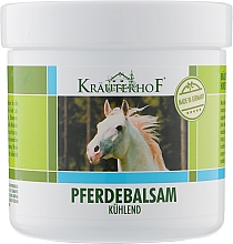 Гель для тіла "Кінський бальзам" охолоджуючий з екстрактом кінського каштана - Krauterhof — фото N3