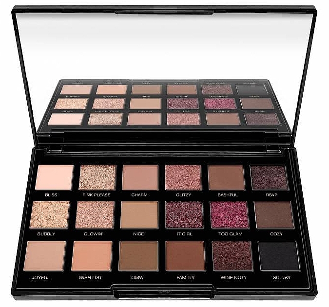 Палетка теней - L.A. Girl 18 Color Eyeshadow Palette  — фото N1