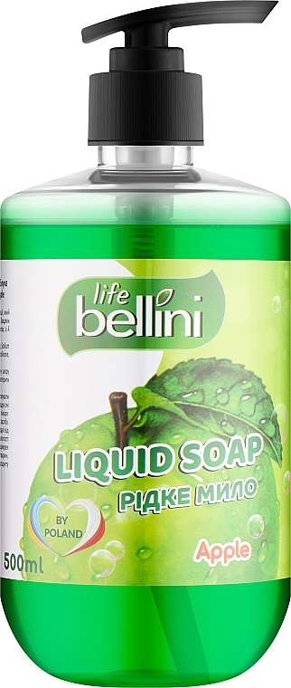 Жидкое мыло с ароматом зеленого яблока - Bellini Life — фото N1
