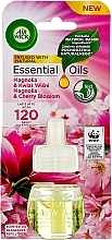 Сменный блок к освежителю воздуха "Магнолия и вишневый цвет" - Air Wick Essential Oils Electric Magnolia And Cherry Blossom — фото N1