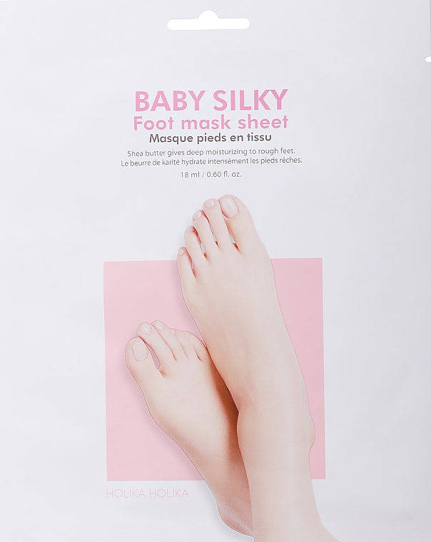 Маска-шкарпетки для ніг - Holika Holika Baby Silky Foot Mask Sheet
