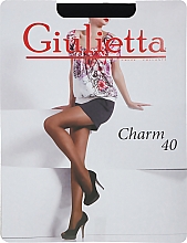 Колготки для жінок "Charm" 40 Den, nero - Giulietta — фото N1