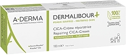 Восстанавливающий крем для раздраженной кожи - A-Derma Dermalibour + Repairing CICA-Cream — фото N4