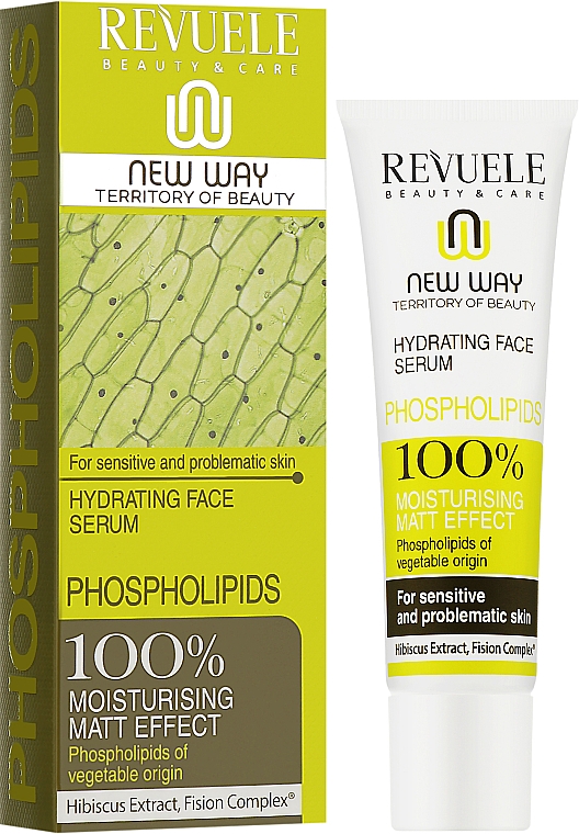 Зволожувальна сироватка для обличчя - Revuele New Way Hydrating Face Serum Phospholipides — фото N2