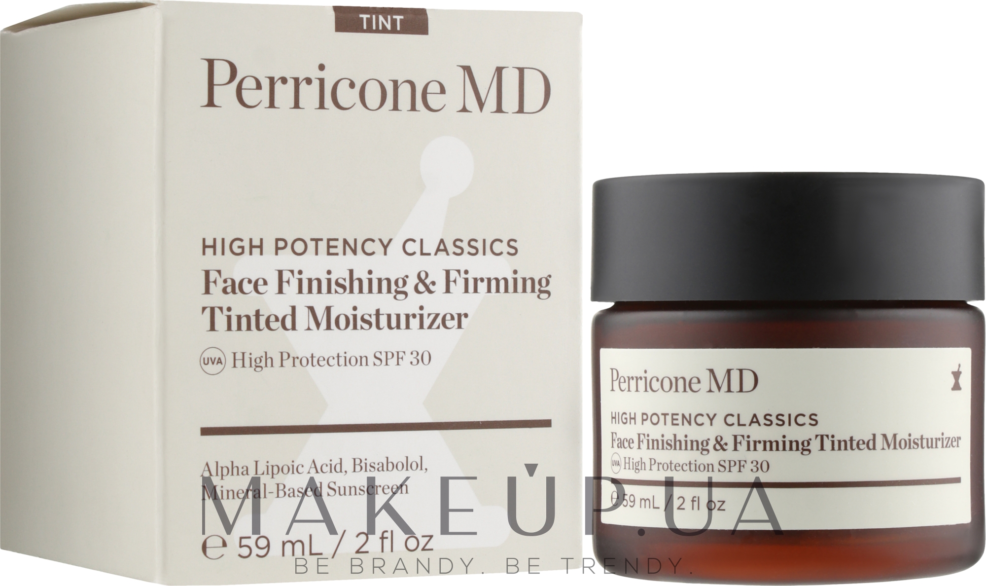 Увлажняющий крем для лица - Perricone MD Hight Potency Face Finishing Moisturizer Tint — фото 59ml