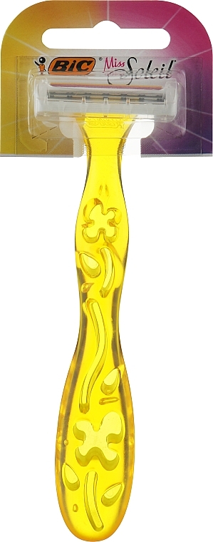 Женский станок, 1 шт, желтый - Bic Miss Soleil — фото N1
