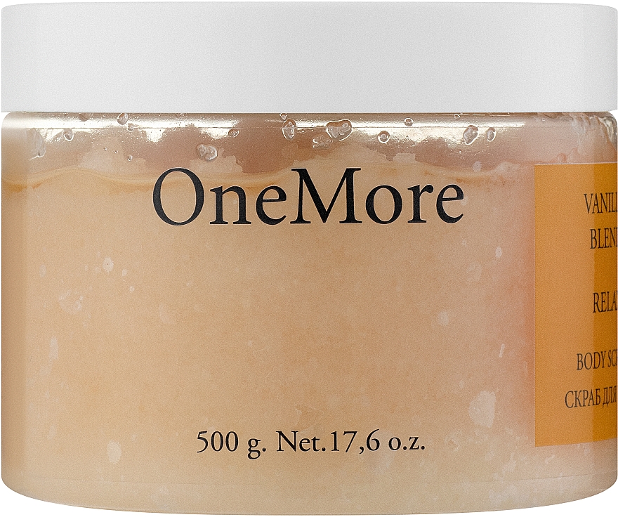 OneMore Vanilla Blend - Парфюмированный скраб для тела