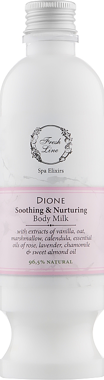 Молочко для тіла "Діона" - Fresh Line Spa Elixirs Dione Body Milk — фото N1