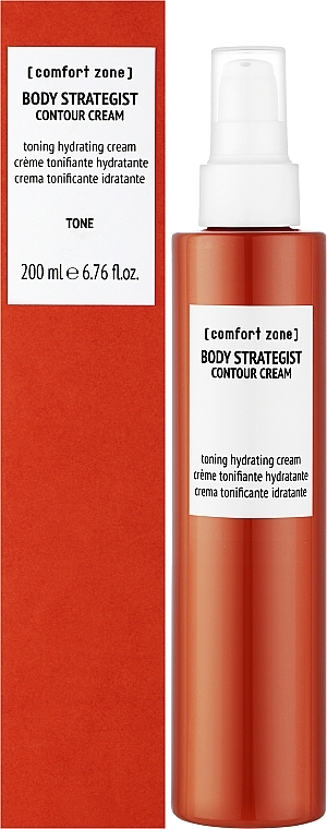 Тонізуючий зволожуючий крем для тіла - Comfort Zone Body Strategist Contour Cream — фото N2