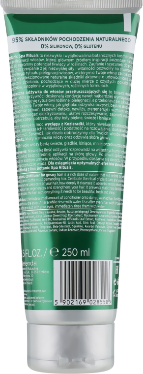 Кондиционер "Пажитник + Аир" для жирных волос - Bielenda Botanic Spa Rituals Conditioner — фото N2