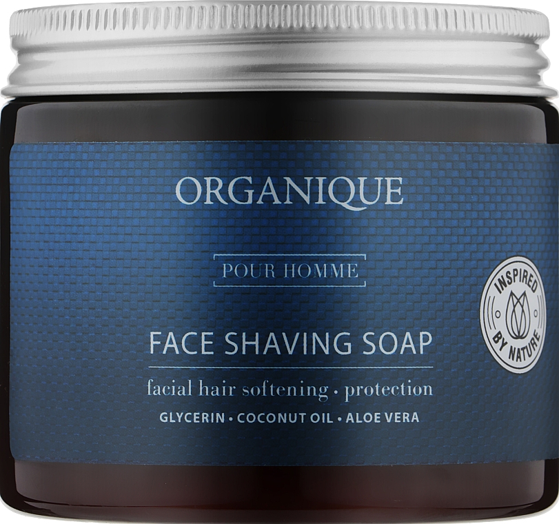 Мыло для бритья - Organique Naturals Pour Homme Face Shaving Soap — фото N3