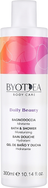 Зволожувальний гель для душу з екстрактами берези та баобаба - Byothea Daily Beauty Moisturizing Bath & Shower — фото N1