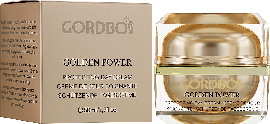 Денний крем для обличчя - Gordbos Golden Power Protecting Day Cream — фото N2