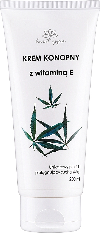 Конопляний крем для рук з вітаміном Е - White Pharma — фото N1