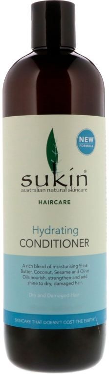 Кондиціонер для сухого пошкодженого волосся - Sukin Hydrating Conditioner — фото N1