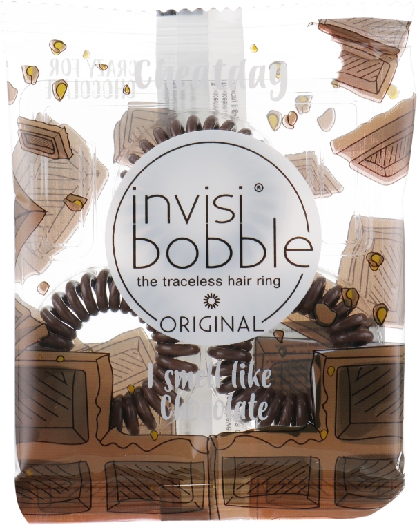 Резинка-браслет для волос "Crazy for chocolate" - Invisibobble