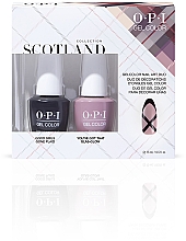 Набор - OPI Fall Scotland Collection GelColor Art Duo Pack №1 — фото N1