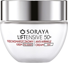 Духи, Парфюмерия, косметика Дневной крем от морщин - Soraya Liftensive 50+ Anti-Wrinkle Day Cream