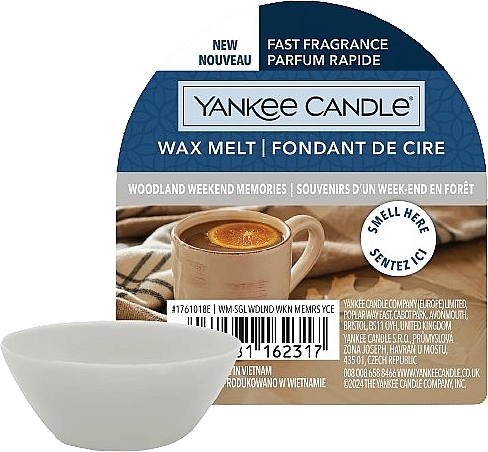 Ароматичний віск - Yankee Candle Wax Melt Woodland Weekend Memories — фото N1