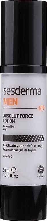 Лосьон для лица с витамином С - SesDerma Laboratories Men Absolute Force Lotion — фото N2