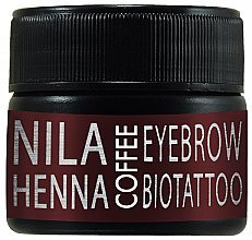 Парфумерія, косметика Хна для брів і біотату - Nila Henna Eyebrow Biotattoo