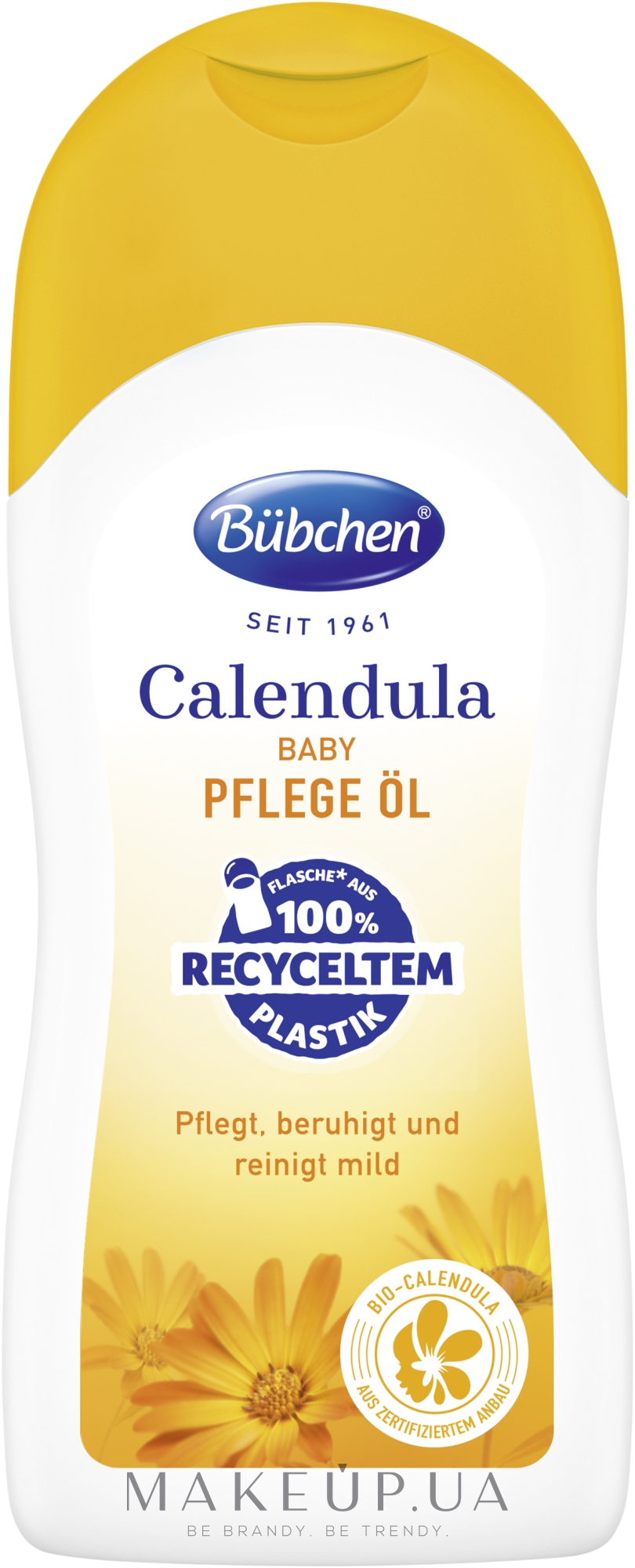 Масло для ухода за кожей с календулой - Bubchen Calendula Pflege Ol — фото 200ml