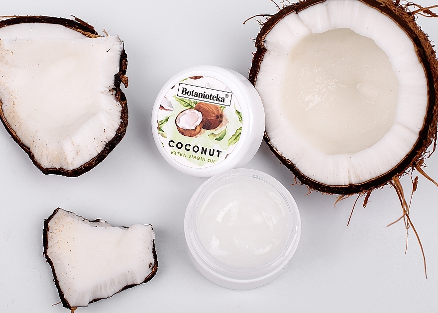 Кокосовое масло натуральное для волос и тела - Botanioteka Coconut Oil Extra Virgin — фото N2