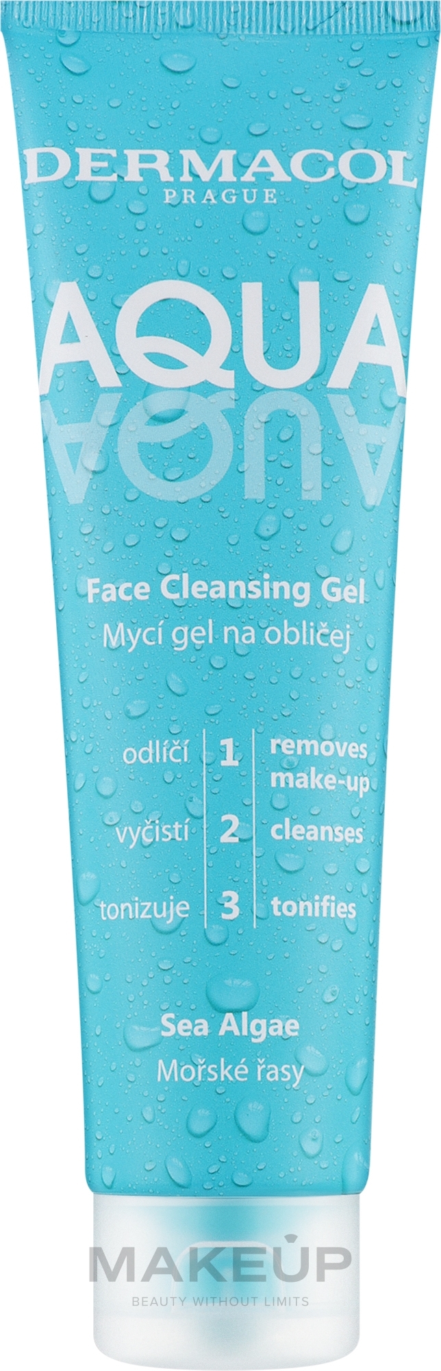 Очищающий гель для лица - Dermacol Aqua Aqua Face Cleansing Gel — фото 150ml