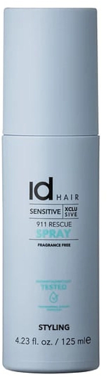 Гипоаллергенный многофункциональный питательный спрей для волос - idHair Sensitive Xclusive 911 Rescue Spray — фото N1