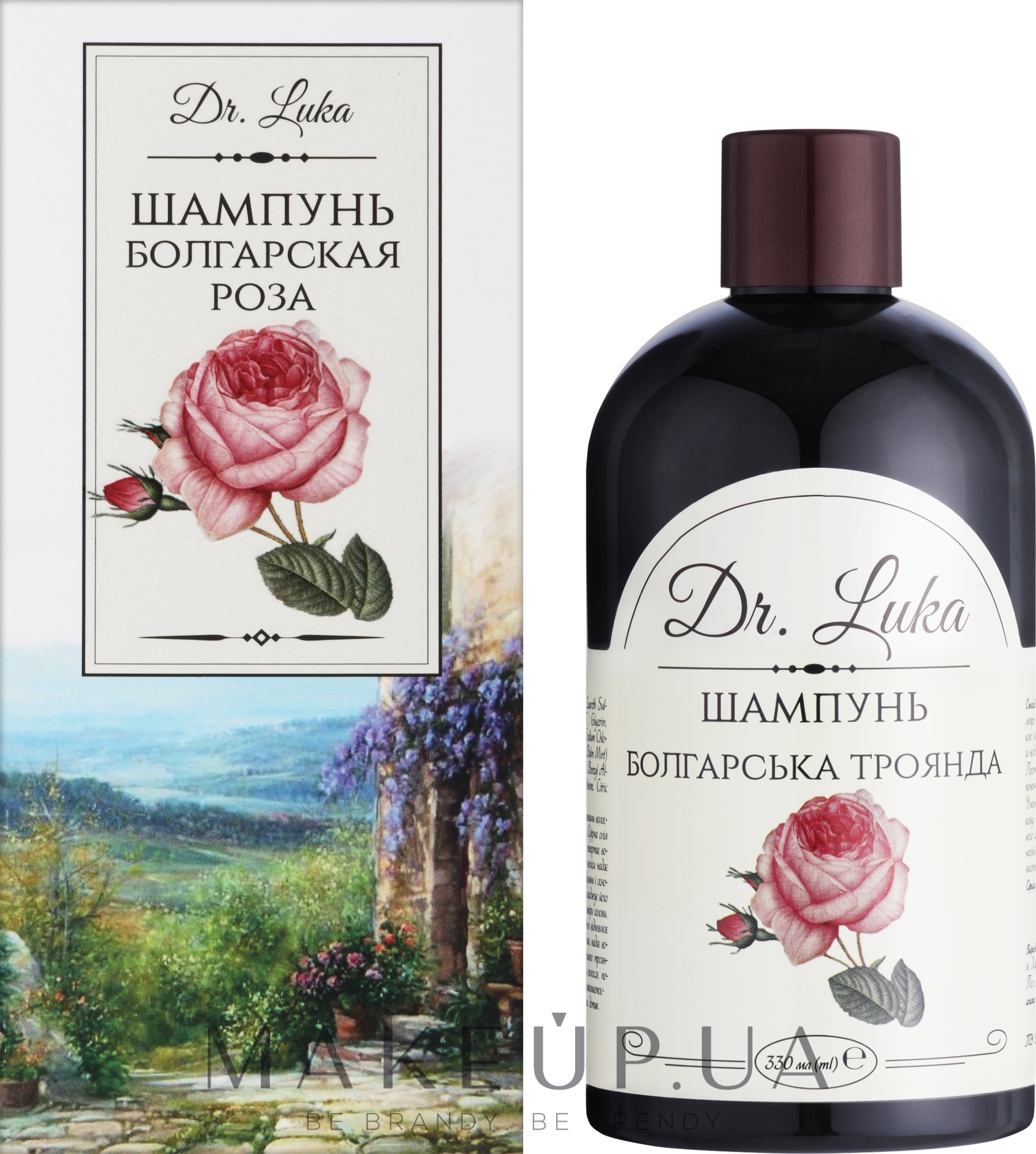 Шампунь "Болгарська троянда" - Dr.Luka — фото 330ml