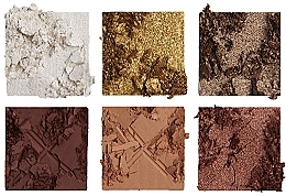 Палетка теней для век - XX Revolution Mixxed Metals Metal Flexx Shadow Palette — фото N2