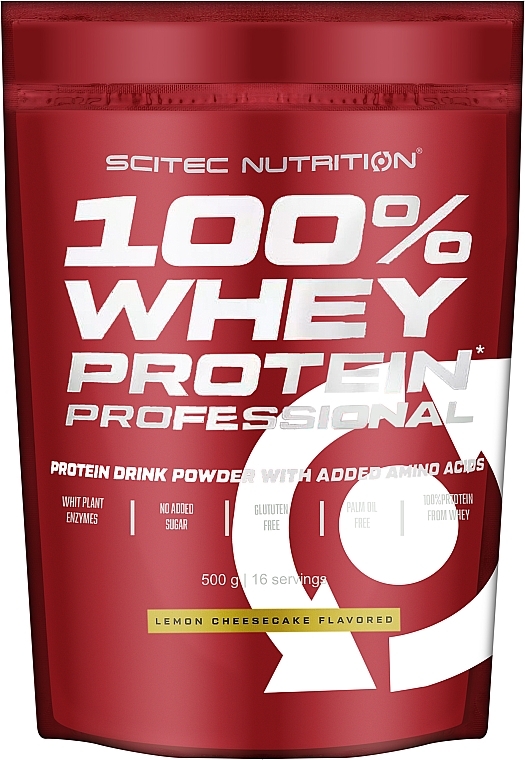 Протеїн - Scitec Nutrition 100% Whey Protein Professional Lemon Cheescake — фото N1