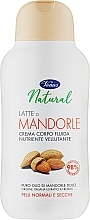 Крем для тіла "Мигдалеве молочко" для нормальної та сухої шкіри - Venus Natural Almond Milk Fluid — фото N1