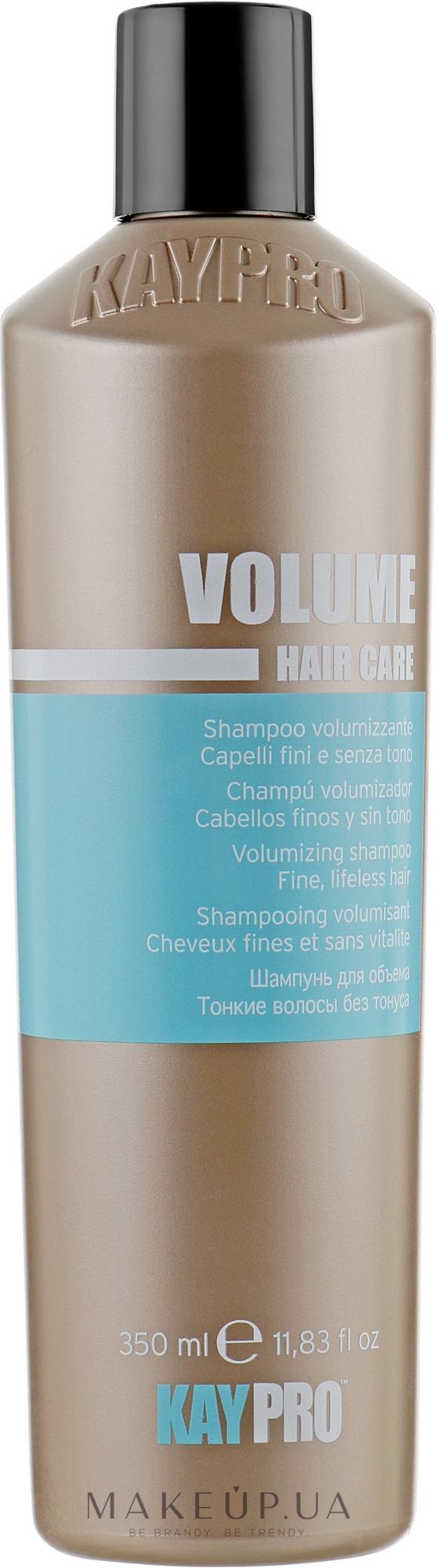 Шампунь для об'єму волосся - KayPro Hair Care Shampoo — фото 350ml