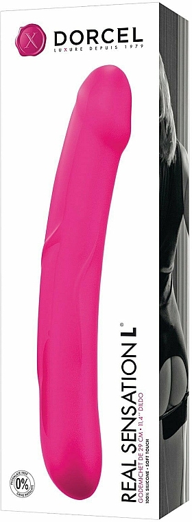 Вібратор - Marc Dorcel Real Sensation L Pink — фото N1