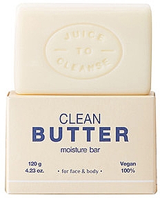 Мило зволожувальне  - Juice To Cleanse Clean Butter Moisture Bar — фото N2