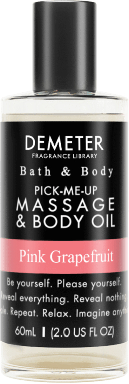 Demeter Fragrance The Library of Fragrance Pink Grapefruit - Масло для тела и массажа — фото N1