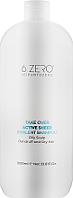 Бивалентный шампунь для жирной кожи головы, с перхотью и сухими волосами - Seipuntozero Take Over Active Sheer Shampoo — фото N4