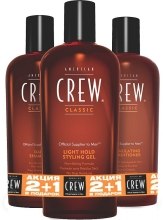 Духи, Парфюмерия, косметика Набор - American Crew Classic (shm/250ml + st/gel/450ml + cond/250ml)