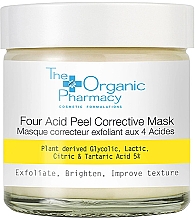 Корректирующая маска для лица с кислотами - The Organic Pharmacy Four Acid Peel Corrective Mask — фото N1
