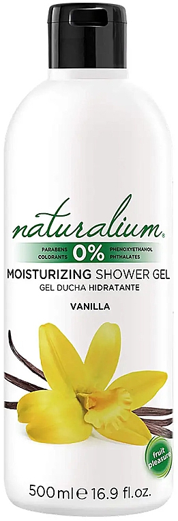 Гель для душу "Ваніль" - Naturalium Vanilla Moisturizing Shower Gel — фото N1