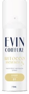 Тонувальний спрей для волосся - Evin Coiffure Hair Root Retouch Spray — фото 01 - Blond