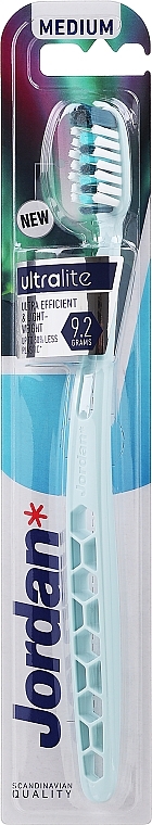 Зубна щітка, блакитна - Jordan Ultralite Adult Toothbrush Medium — фото N1