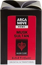 Парфумерія, косметика Ароматичний кубик для дому - Arganove Solid Perfume Cube Musk Sultan