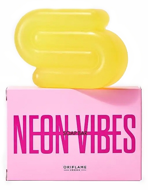 Твердое мыло - Oriflame Neon Vibes Soap Bar — фото N1