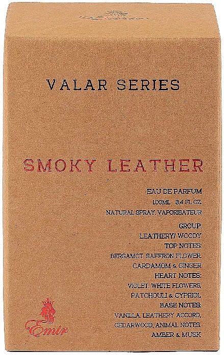 Emir Smoky Leather - Парфюмированная вода — фото N3