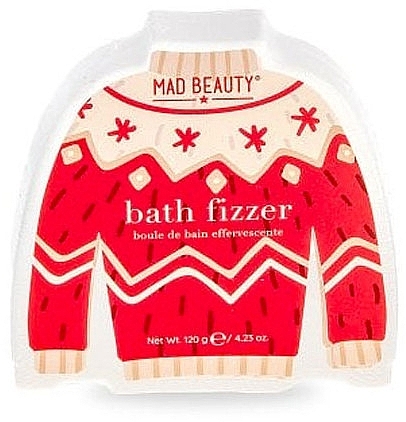 Бомбочка для ванны "Клюква в глазури" - Mad Beauty Frosted Cranberries Bath Bomb — фото N1